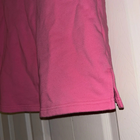 Pink Crew Neck Short Sleeve Pullover - Picture 6 of 15